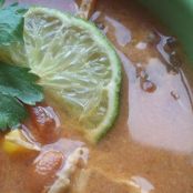 Chicken Tortilla Soup in a Crock-Pot