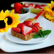 Strawberry Peanut Butter Bars