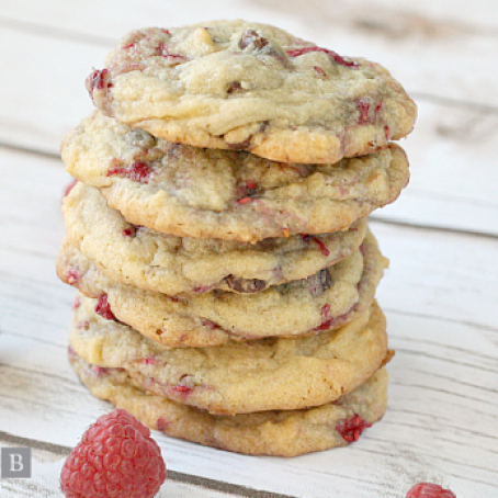 Raspberry Chocolate Chip Cookies