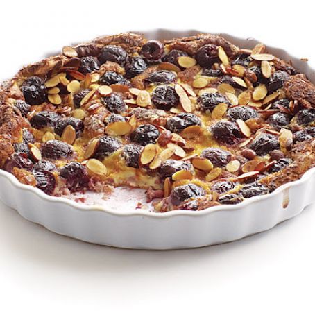 Cherry Almond Clafoutis