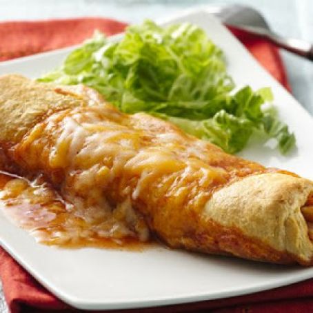 Chicken Enchilada Crescent Bake