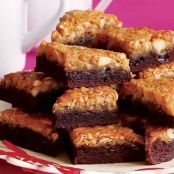 Macadamia Double-Decker Brownie Bars
