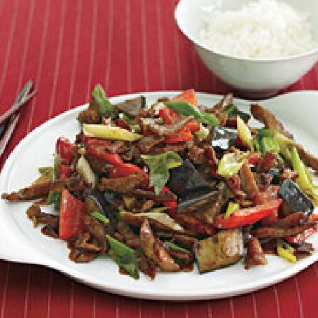 Pork and Bell Pepper Stir-Fry
