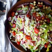 Chopped Salad with Oregano Dressing