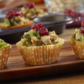 Mini Chicken and Stuffing Cups