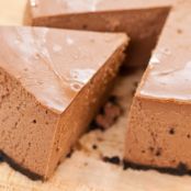 Slow-Cooker Chocolate Cheesecake