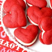 Red Velvet Whoopie Pies | Annie's Eats