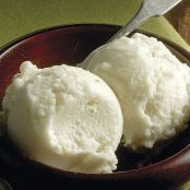 Cherimoya-Lime Sorbet