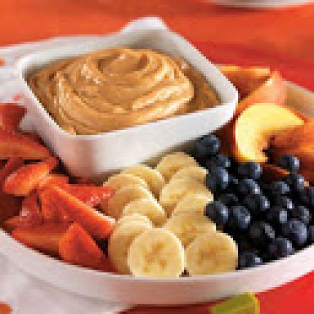 PEANUT BUTTER 'N YOGURT DIP