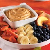 PEANUT BUTTER 'N YOGURT DIP