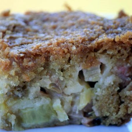 Rhubarb Cake