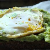 FRIED****Skinny Fried Egg and Avocado Toast