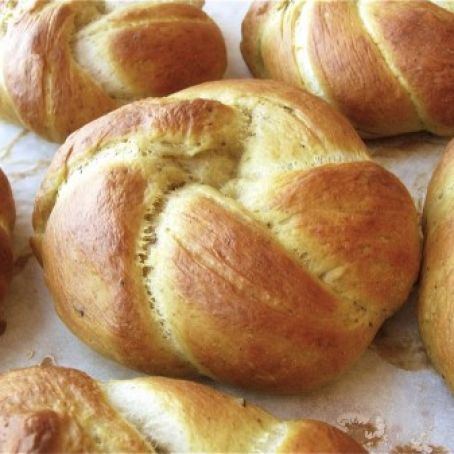 Pretzel Sandwich Rolls