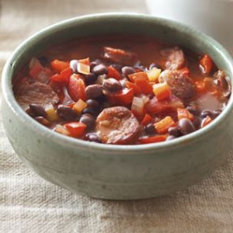 Smokey Black Bean Soup