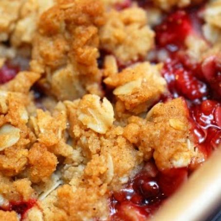 Strawberry Rhubarb Crisp