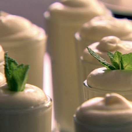 White Chocolate Mint Mousse*