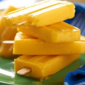 Pineapple-Mango Popsicles