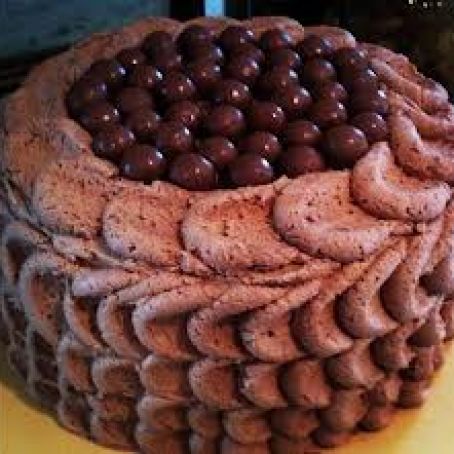 Chocolate Cake w/Chocolate Malt Frosting