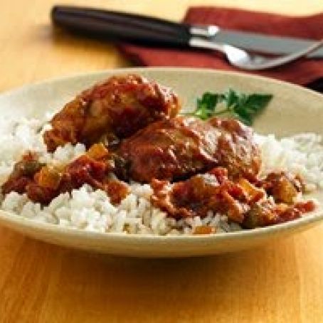 Slow Cooker Cajun-Seasoned Chicken