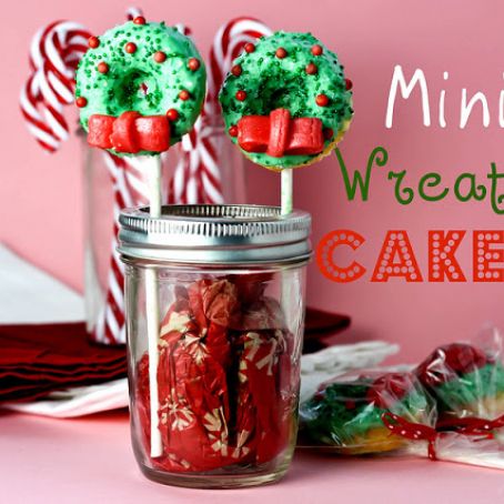 Cake Pop Wreaths