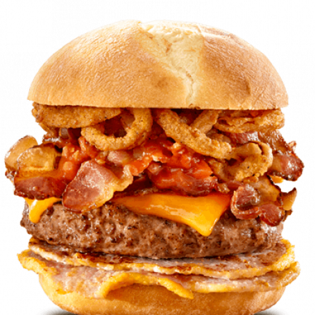 CRUNCHY ONION BURGER