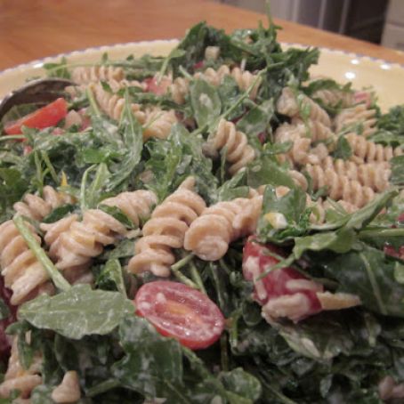 Lemon Fusilli with Arugula | Clare Fare