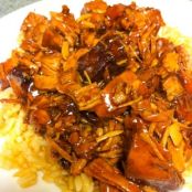 Crock Pot Bourbon Chicken