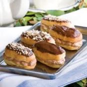 Chocolate Hazelnut Eclairs