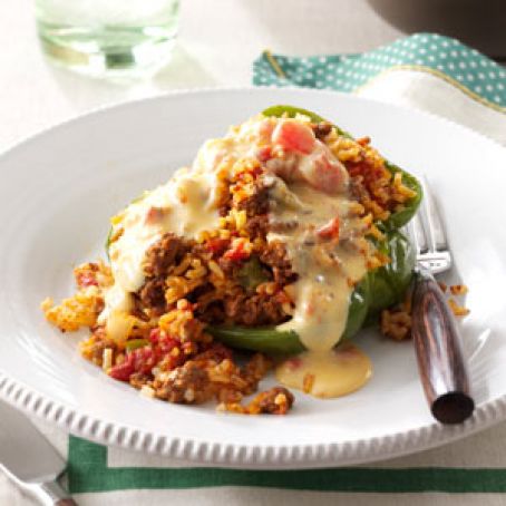 Rice-Stuffed Peppers Recipe