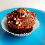 Chocolate Cupcakes with Cheesecake filling and Chocolate Frosting