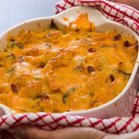 Spinach-Bacon Macaroni and Cheese