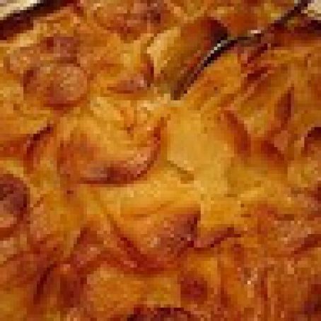 Three Cheese Scalloped Potatoes
