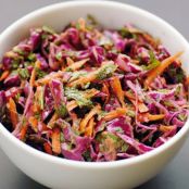 Roasted turkey coleslaw