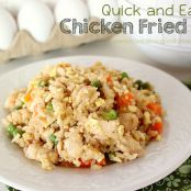 Quick and Easy Chicken Fried Rice