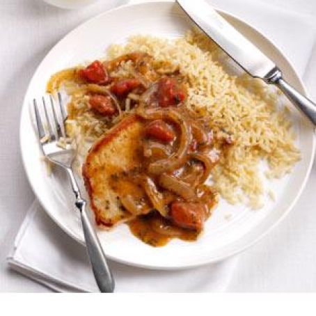 Saucy Pork Chop Skillet