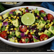 Avocado, Black Bean, & Corn Salad