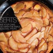 Cast-Iron Apple Cake with Maple Brown Butter