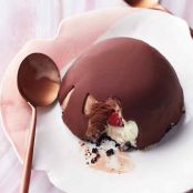 Chocolate-Pistachio Tartufo