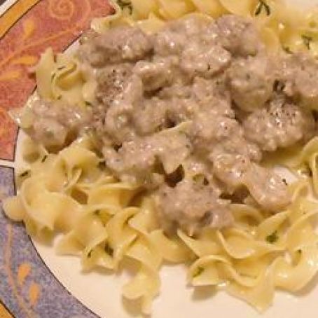 Ground Beef Stroganoff *(GOOD)*