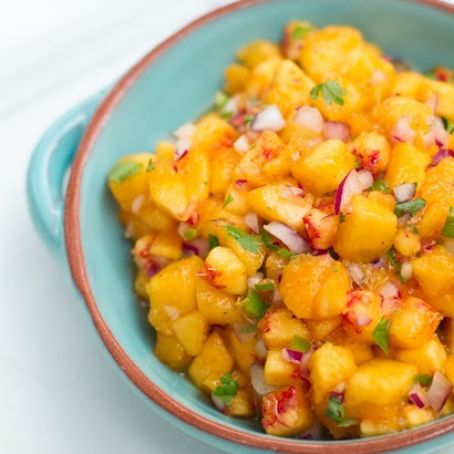 Fresh Peach Salsa