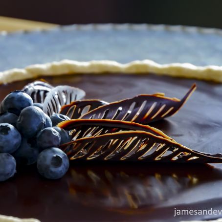 Dark Chocolate Ganache Tart