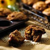 Spiced Apple Butter Bran Muffins