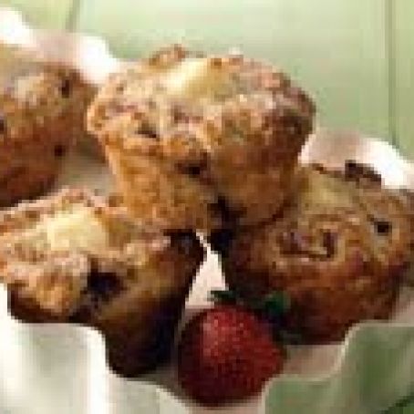 Strawberry-Cream Cheese Muffins