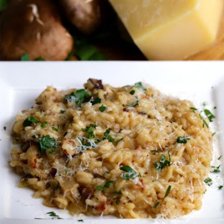 Bacon and Mushroom Risotto