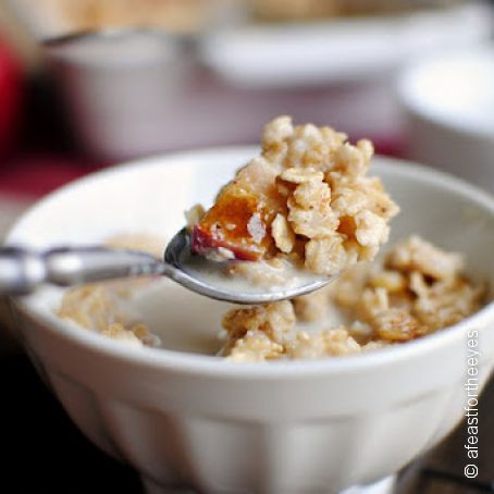 Baked Apple Cinnamon Oatmeal