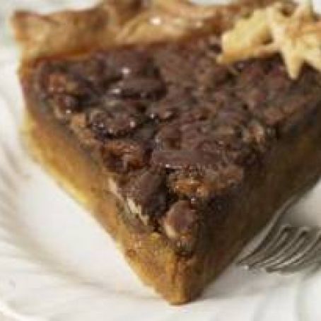 Pumpkin Pecan Pie