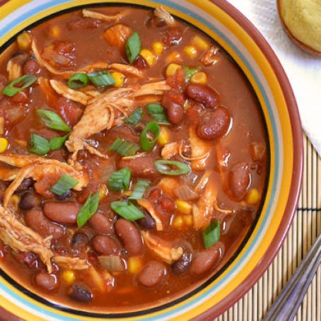 Chicken Chipotle Chickpea chili