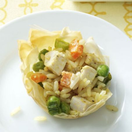 2012 Curried Chicken and Rice Tartlets