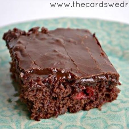 Double Chocolate Cherry Dump Cake