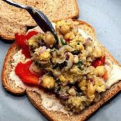 Smashed Chickpea Salad